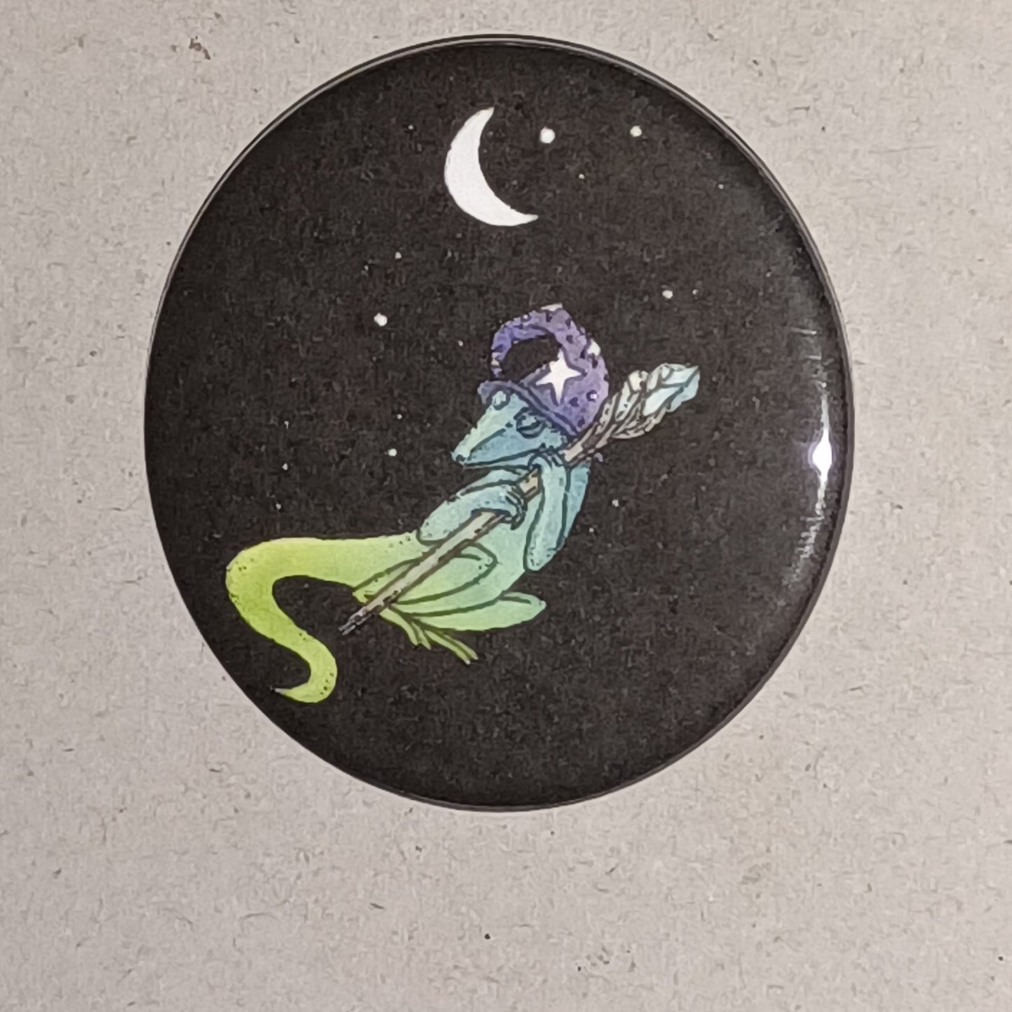 Mystery 5 pack 2.25 in round reptile button magnets