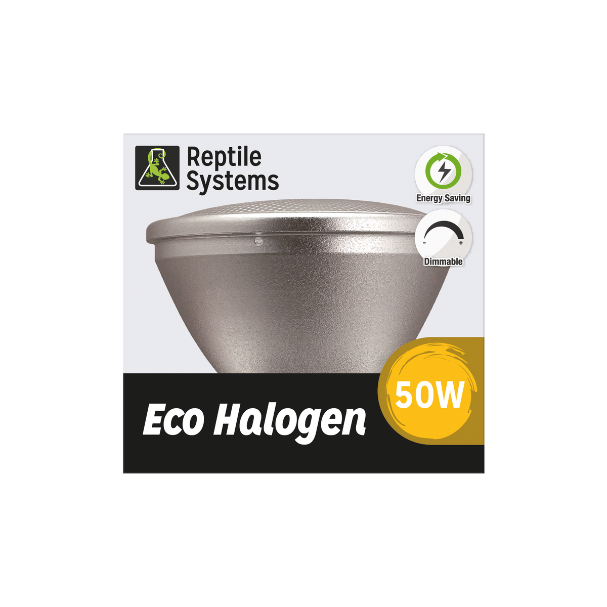 Reptile Systems Eco Halogen Basking Spotlight 50 watt
